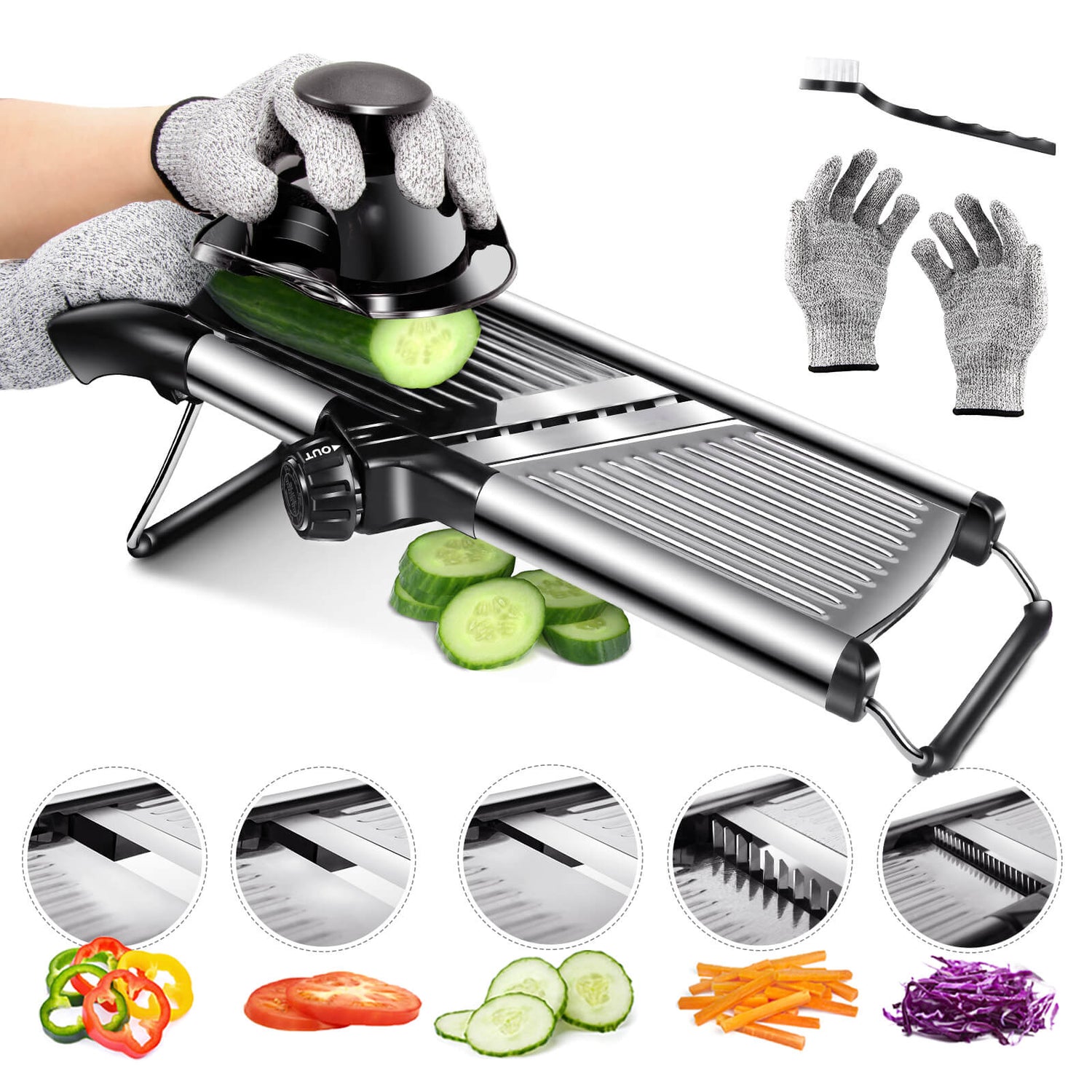 Masthome Vegetables Stainless Steel Food Cutter