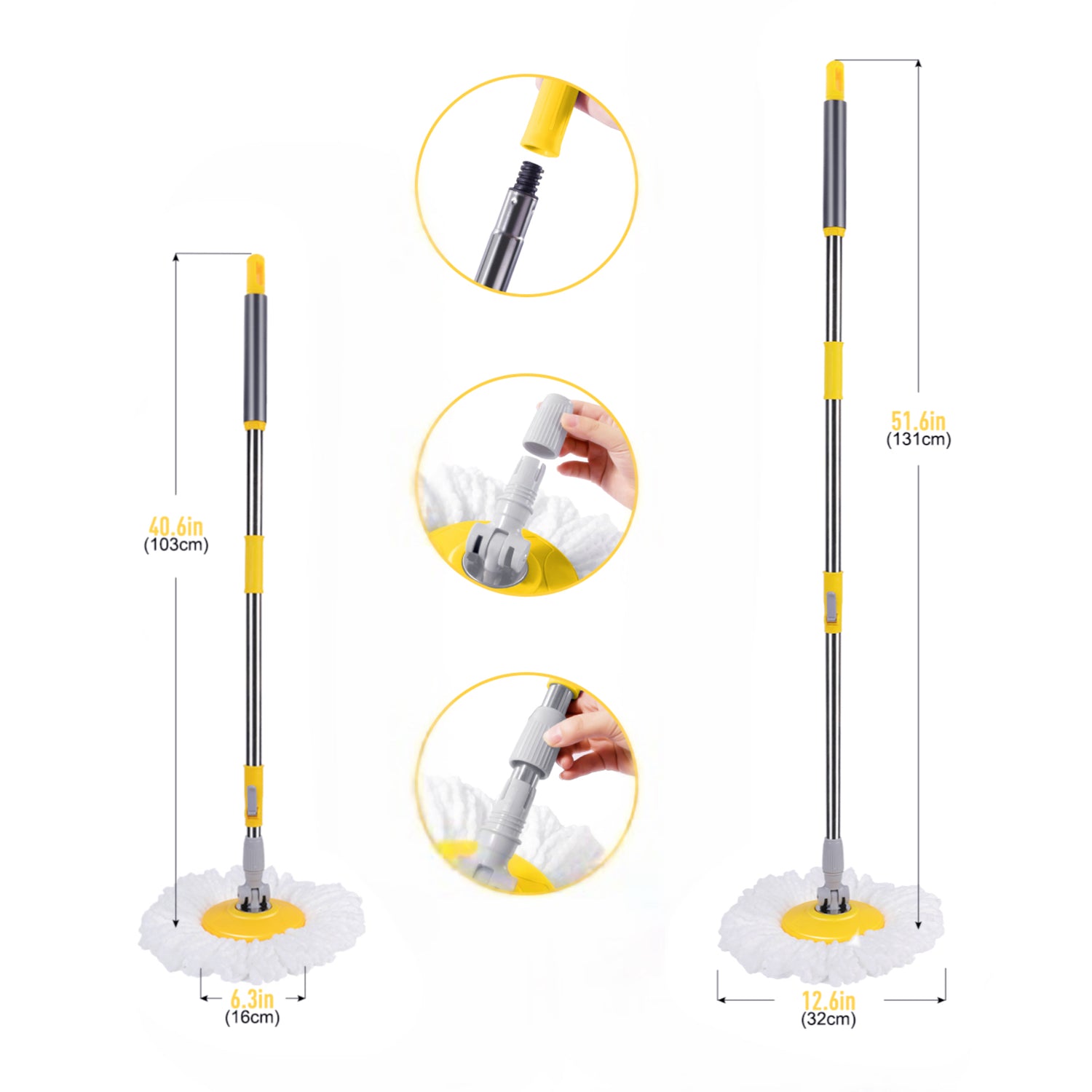 Masthome Mop Pole and Mop Chassis