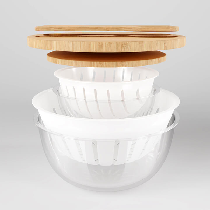 Salad bowl set