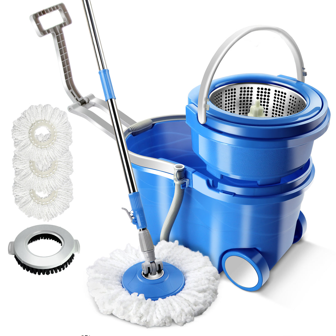 Masthome Easy Wring Spin Mop Replacement Mop Head