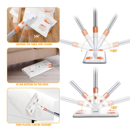Masthome Disposable Mop with 10 Refills