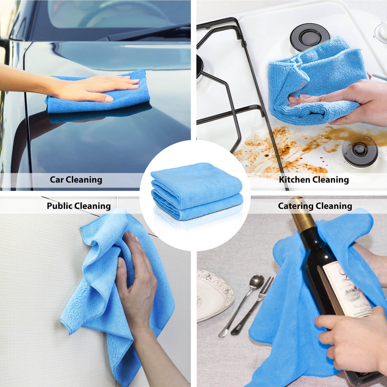 E-Cloth 13 Pcs Cleaning Supply Bundle, Premium Microfiber Cleaning Cloth &  Mop