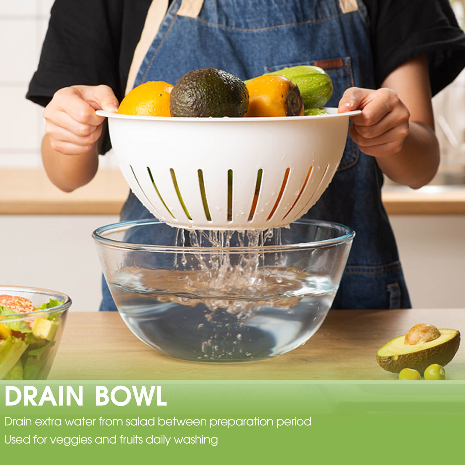 Water drainer online bowl