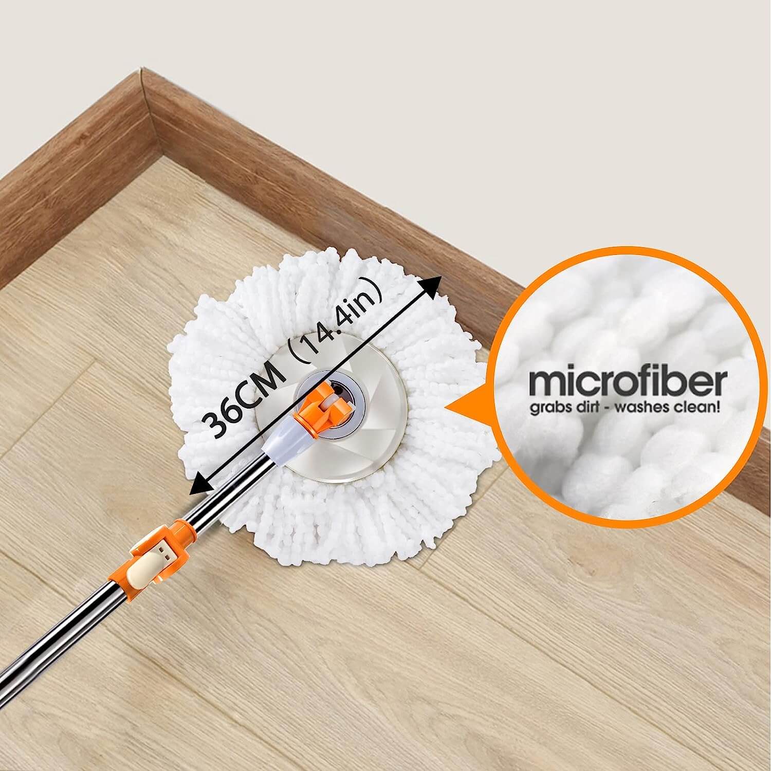 Microfiber Mop Refills